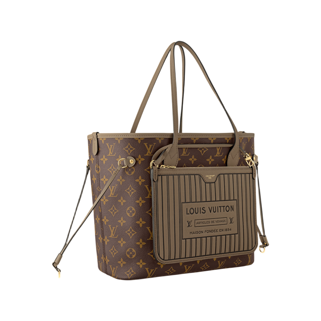 루이비통 네버풀 인사이드 아웃 MM 모노그램 스모크(Louis Vuitton Neverfull Inside Out MM Monogram Smoke) - 2