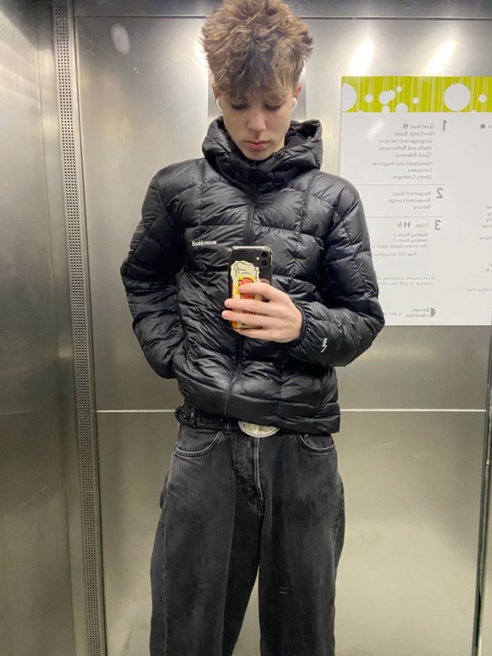 Montbell Plasma 1000 Down Jacket Light Silver, Montbell Plasma 1000 Down Jacket Black 착용 스타일 - 7