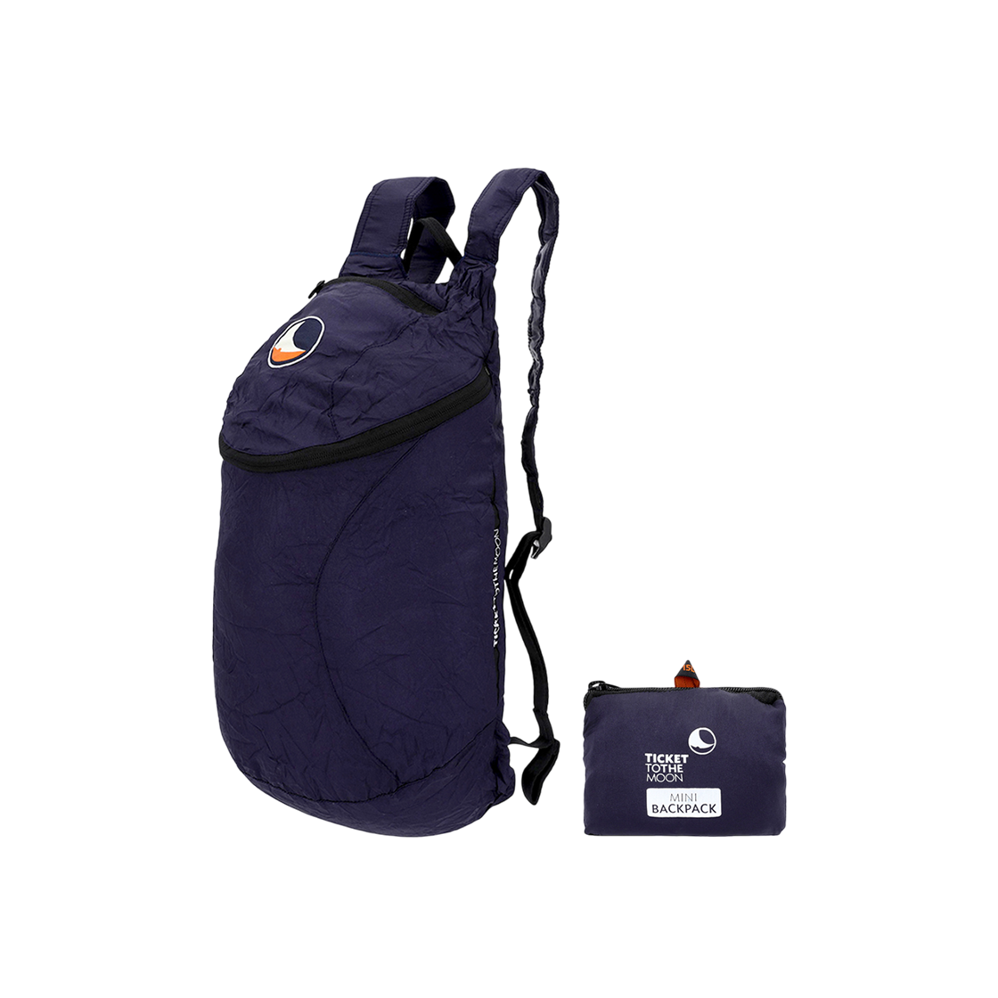 티켓투더문 미니 백팩 15L 네이비 블루(Ticket to the Moon Mini Backpack Navy Blue (15L)) - 1