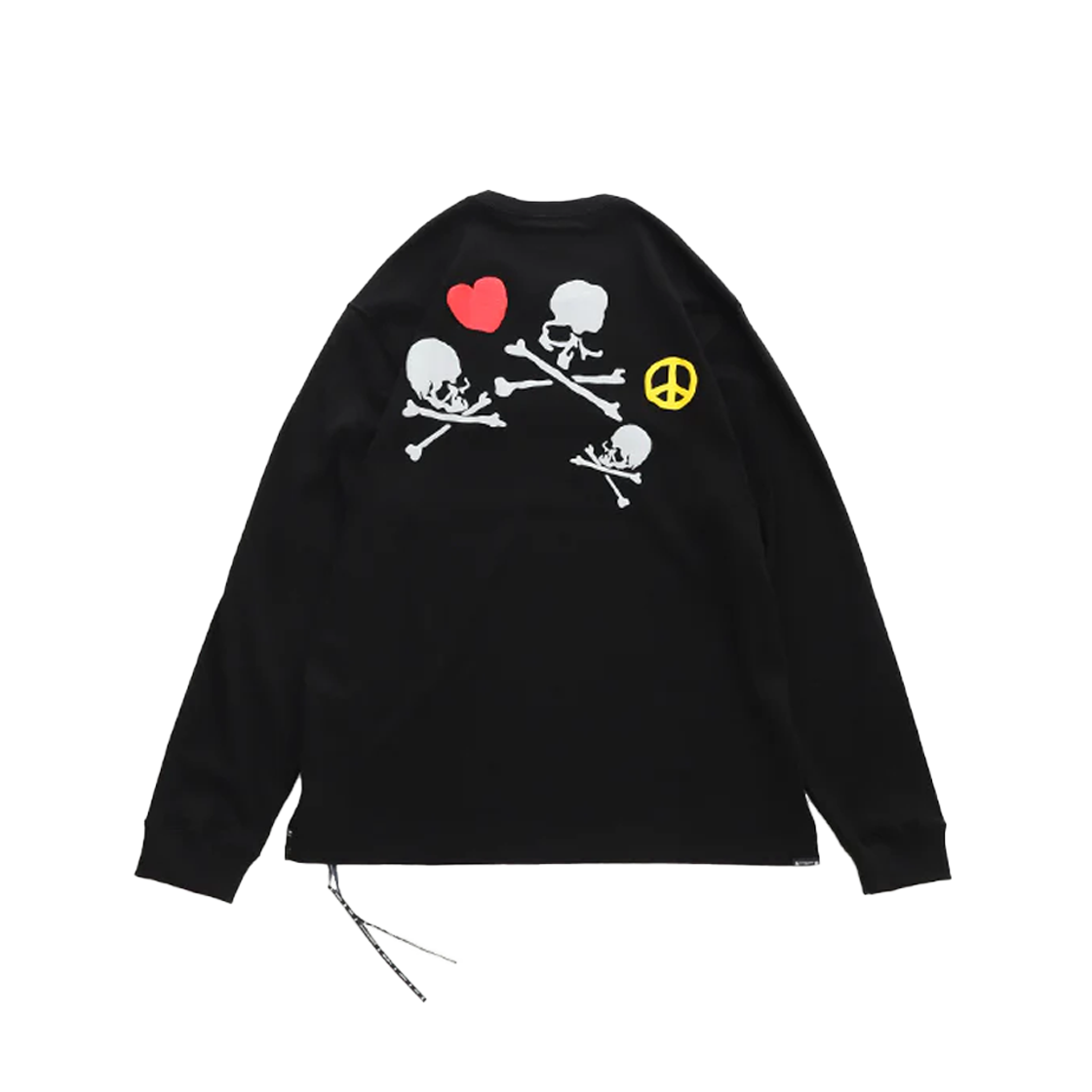 마스터마인드 재팬 핸드 드로운 롱슬리브 티 블랙 - 25FW(Mastermind Japan Hand Drawn LS Tee Black - 25FW) - 2