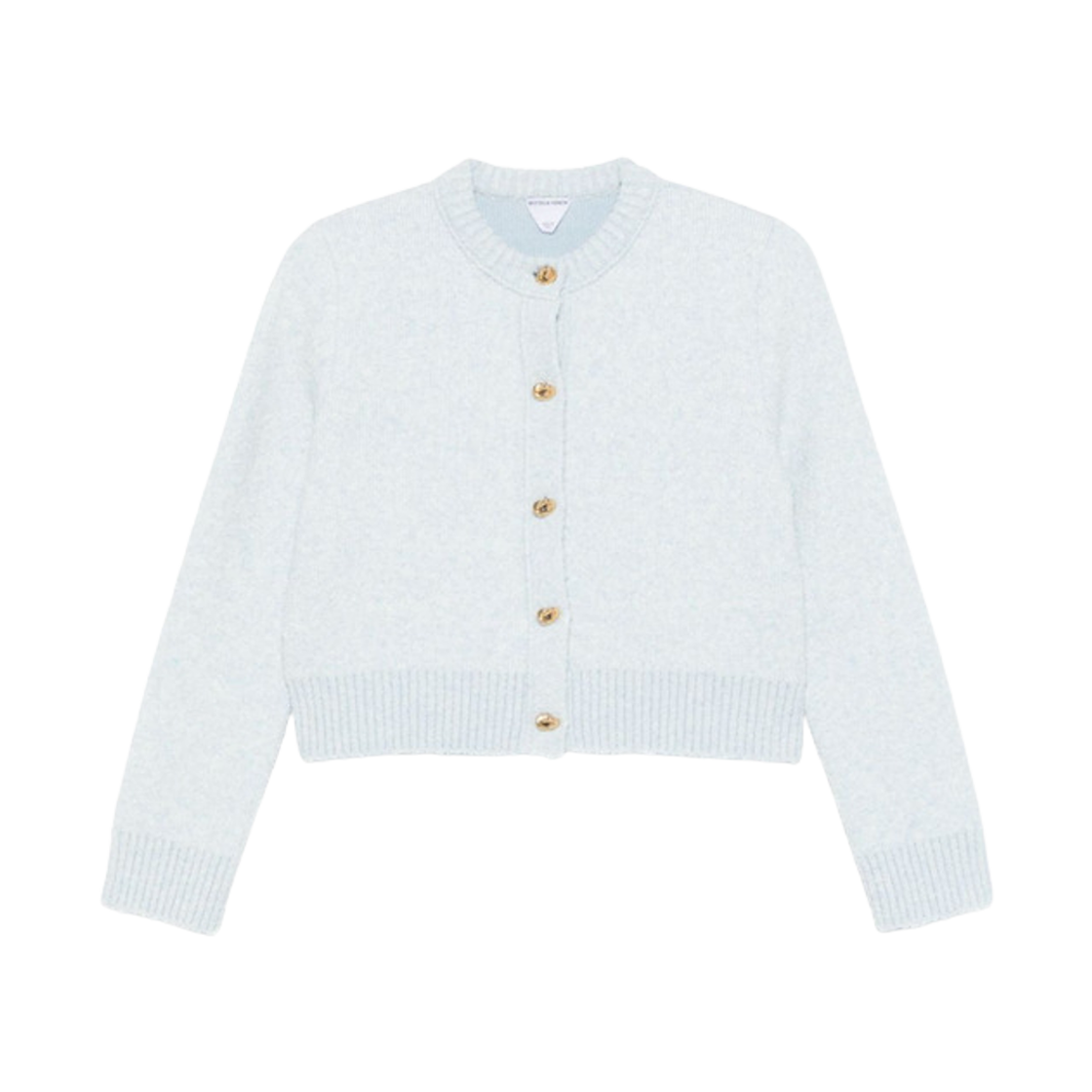 (W) 보테가 베네타 부클레 가디건 클리어 블루((W) Bottega Veneta Boucle Cardigan Clear Blue)