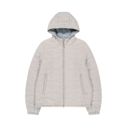 COYSEIO Fluffy Light Padded Jacket Ivory
