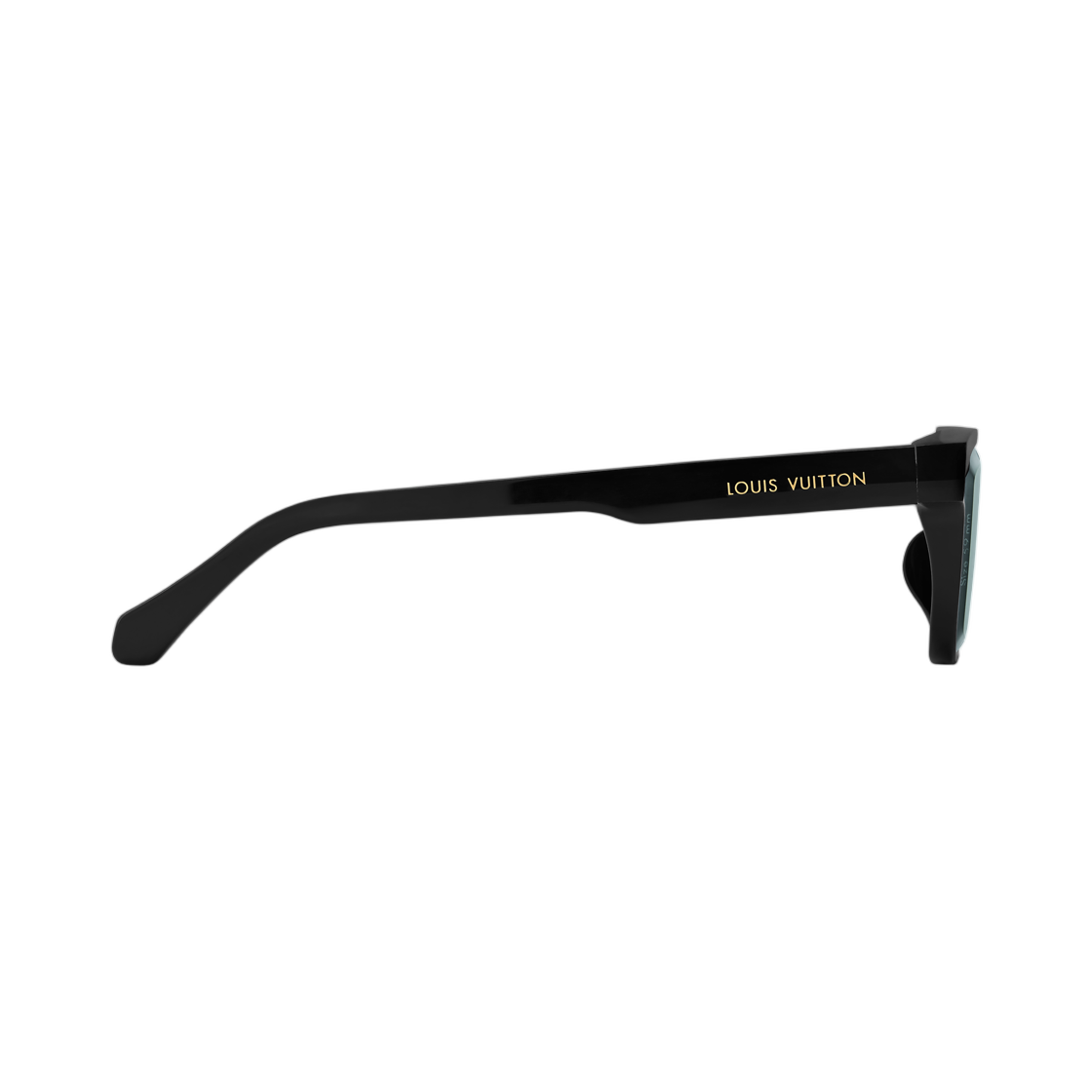 루이비통 LV 슈퍼 비전 데일리 로우 스퀘어 선글라스 블랙(Louis Vuitton LV Super Vision Daily Low Square Sunglasses Black) - 2