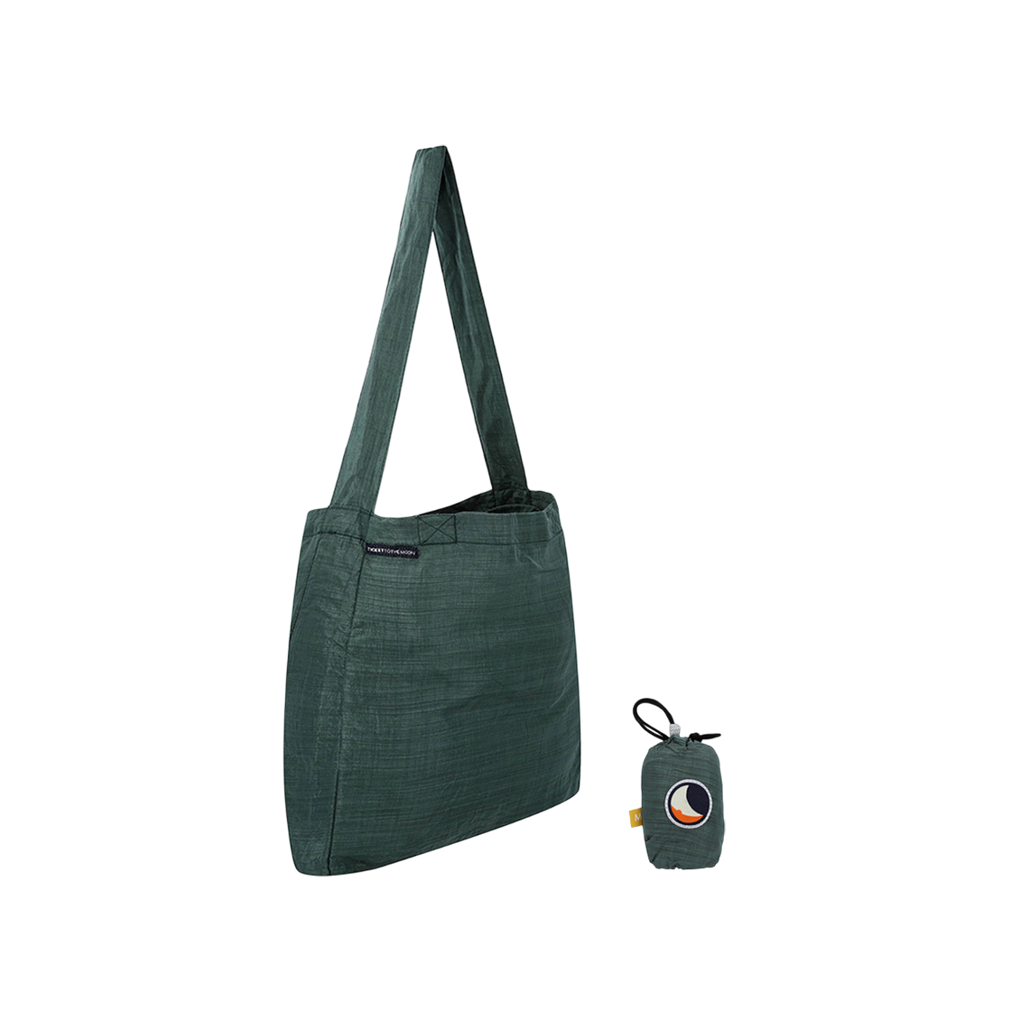 TMEBMPR4747 Ticket to the Moon Eco Bag Medium Premium Sage Green (15L)