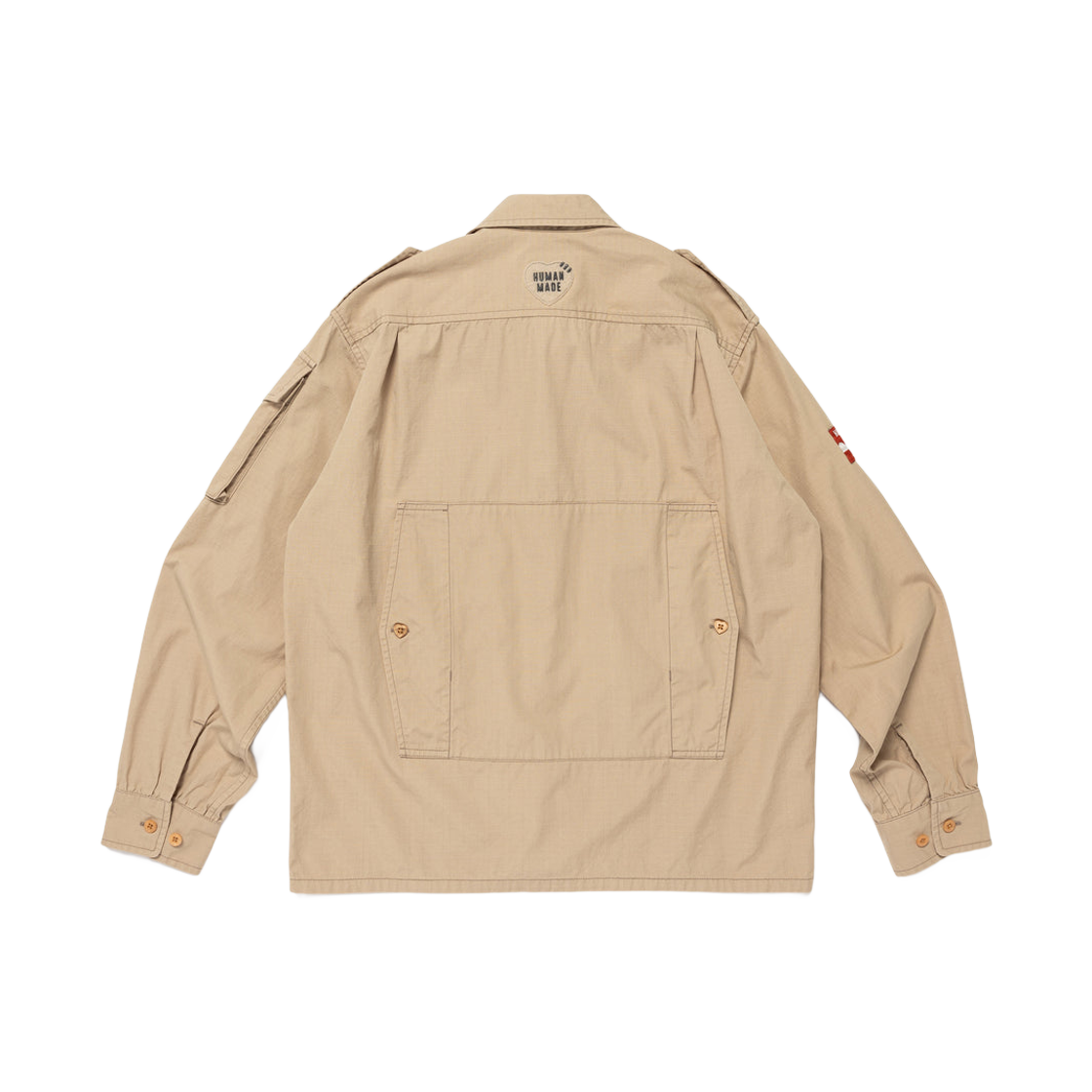 휴먼 메이드 카메라맨 셔츠 베이지(Human Made Cameraman Shirt Beige) - 2