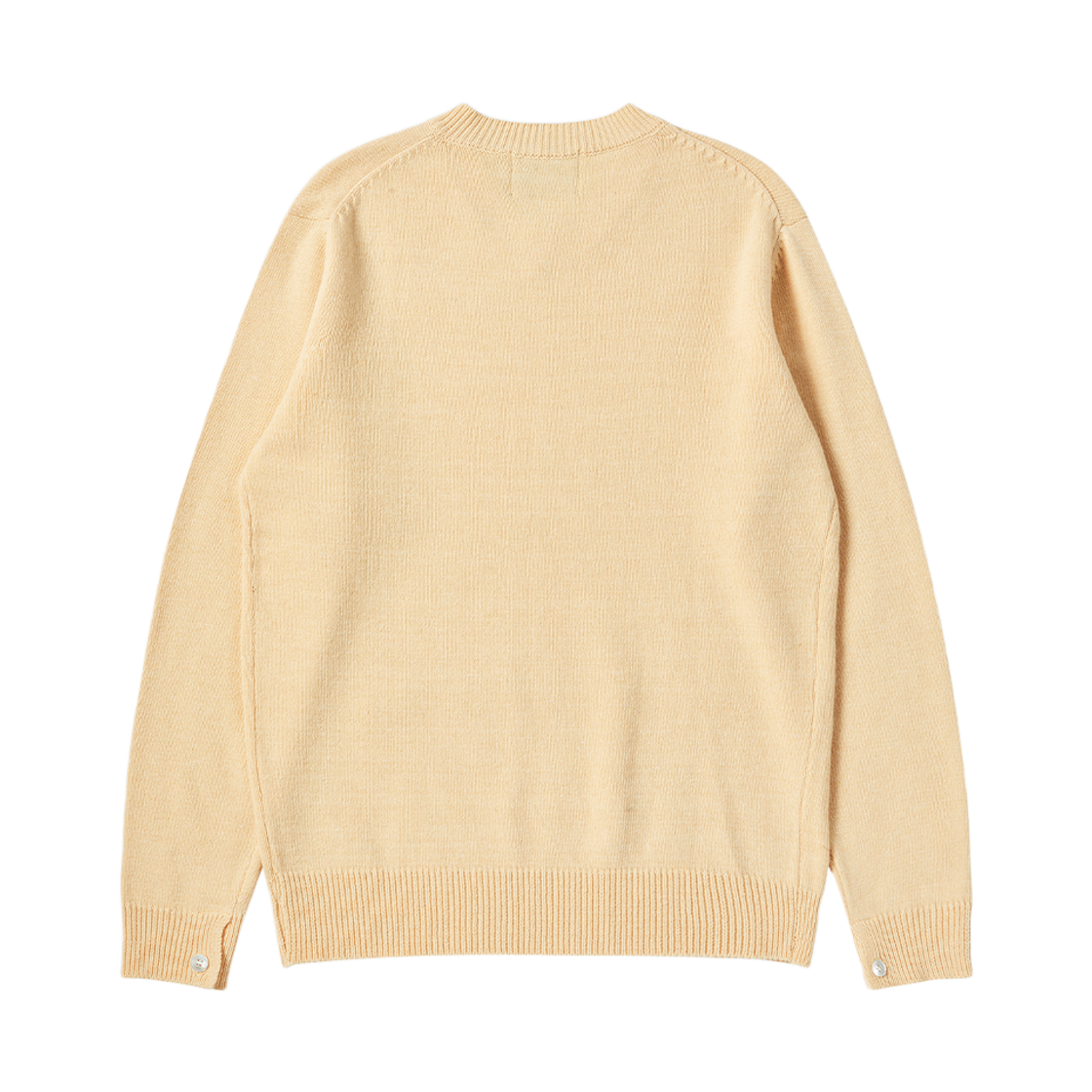 엔 아카이브 헤리티지 브이넥 울 니트 옐로우(N ARCHIVE Heritage V-Neck Wool Knit Yellow) - 2