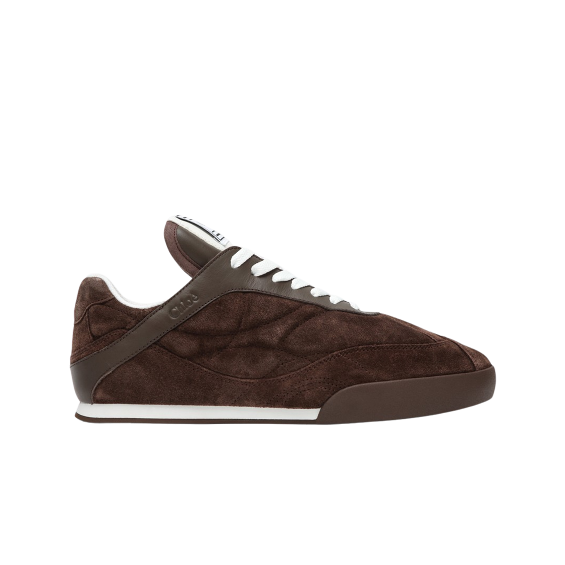 (W) 끌로에 킥 스니커즈 초콜릿 브라운((W) Chloe Kick Sneakers Chocolate Brown)