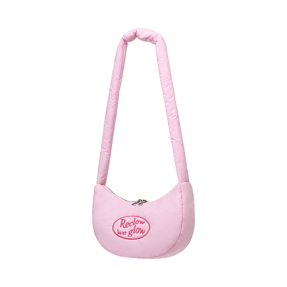 리끌로우 캔디 하프문 백 파스텔 핑크(RECLOW Candy Halfmoon Bag Pastel Pink) - 2