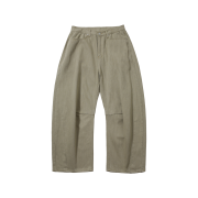 Ballute Garments Dying Curved Pants Beige
