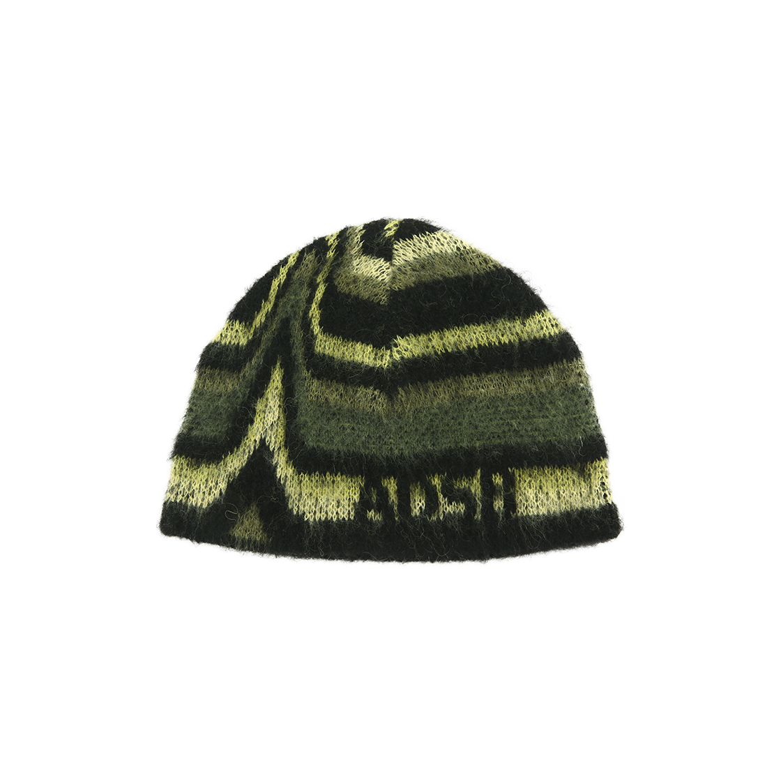 aaa499u(GREEN/KHAKI) ADSB Andersson Bell Unisex Paint Beanie Green Khaki