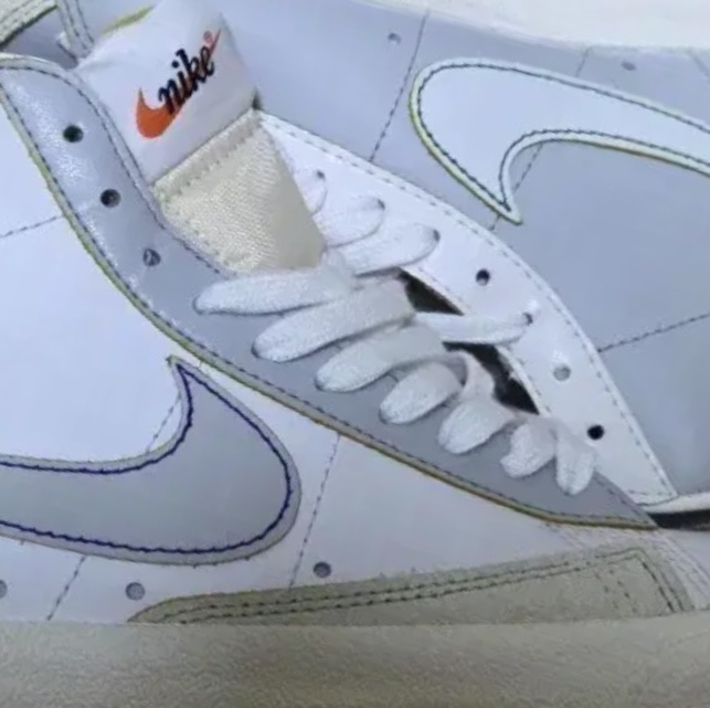 (W) Nike Blazer Mid '77 BRS White 착용 스타일
