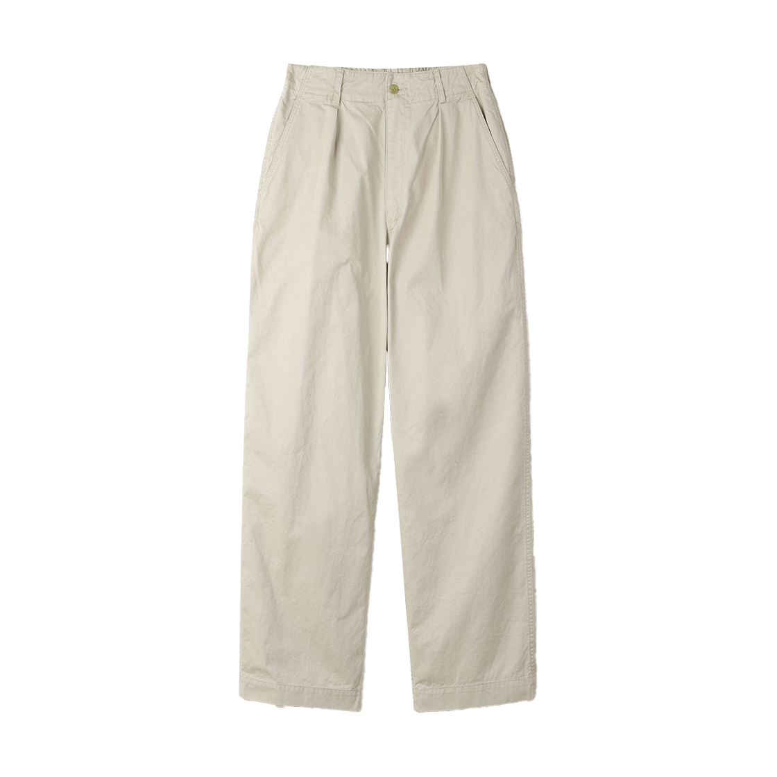 SVPNW25504BEX SERIES Chino Cloth Single Pleat Baggy Pants Beige