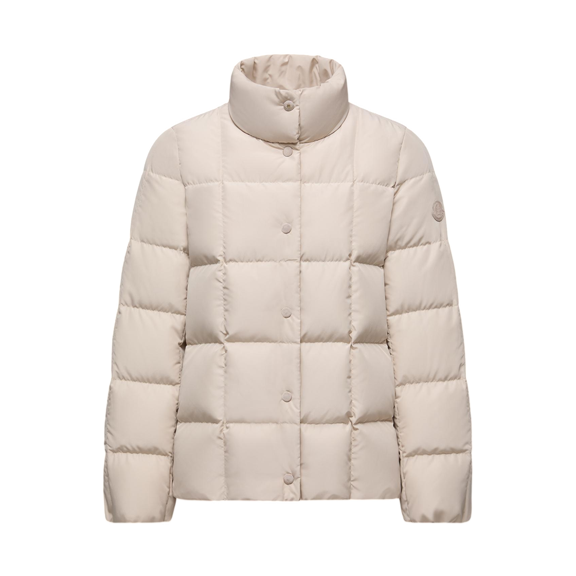 K2-093-1A00067-598HW-21L (W) Moncler Cochevinne Square Quilted Short Down Jacket Beige - 25FW