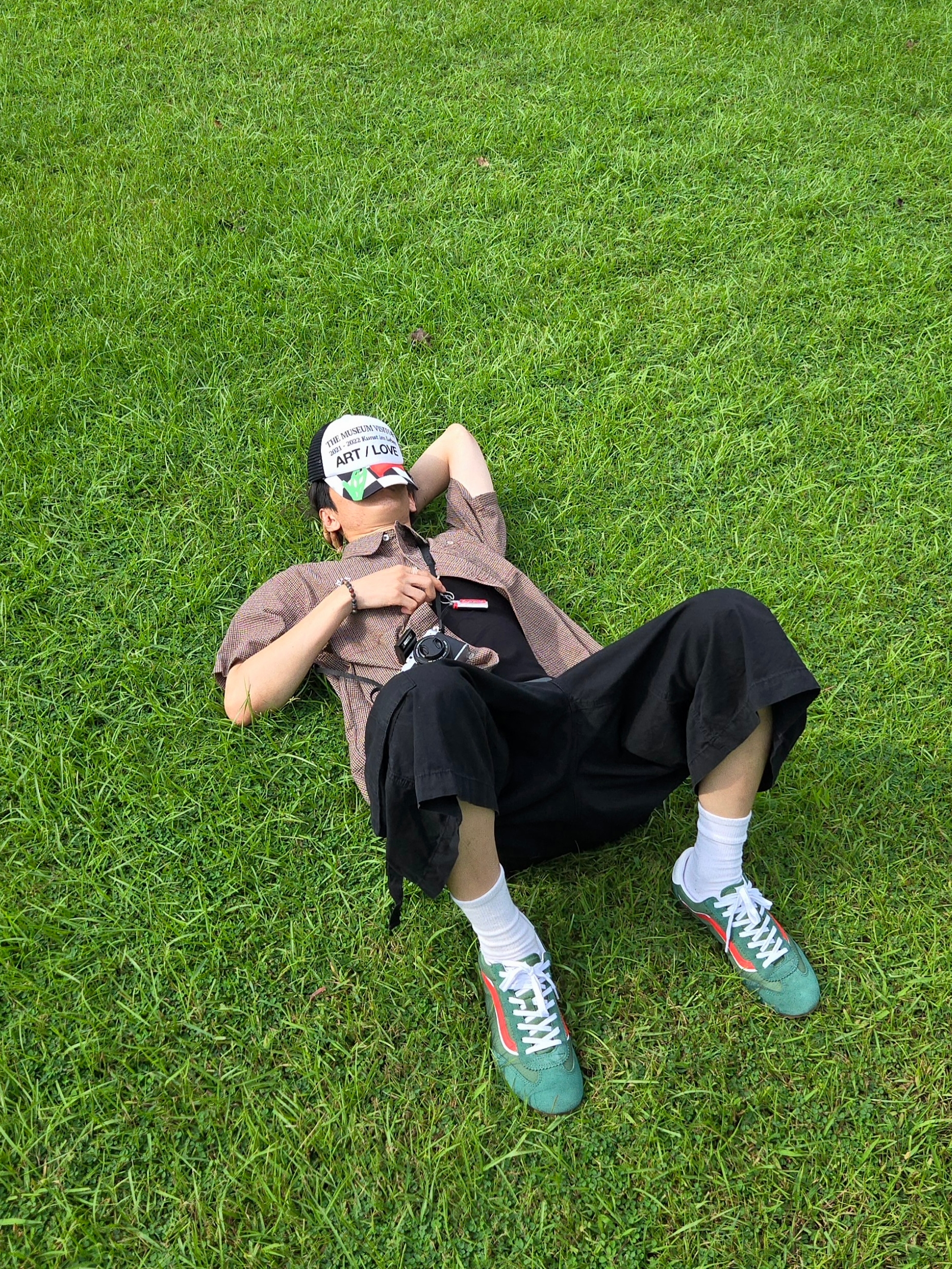 Vans Super Low Pro Green 착용 스타일