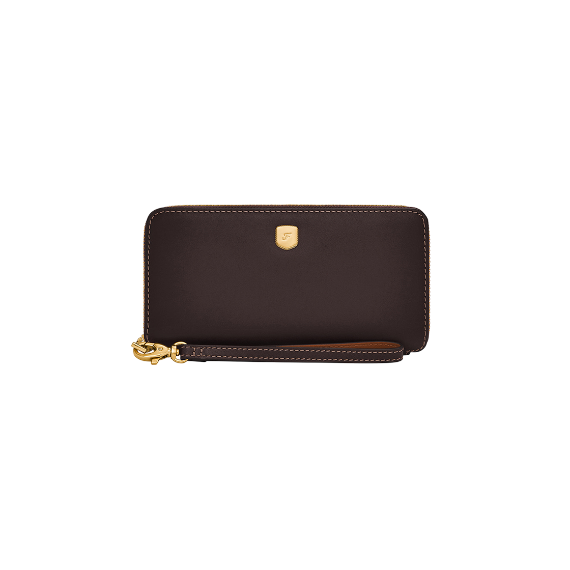 파슬 레녹스 집 컨티넨탈 월렛 밍크(Fossil Lennox Zip Continental Wallet Mink) - 1