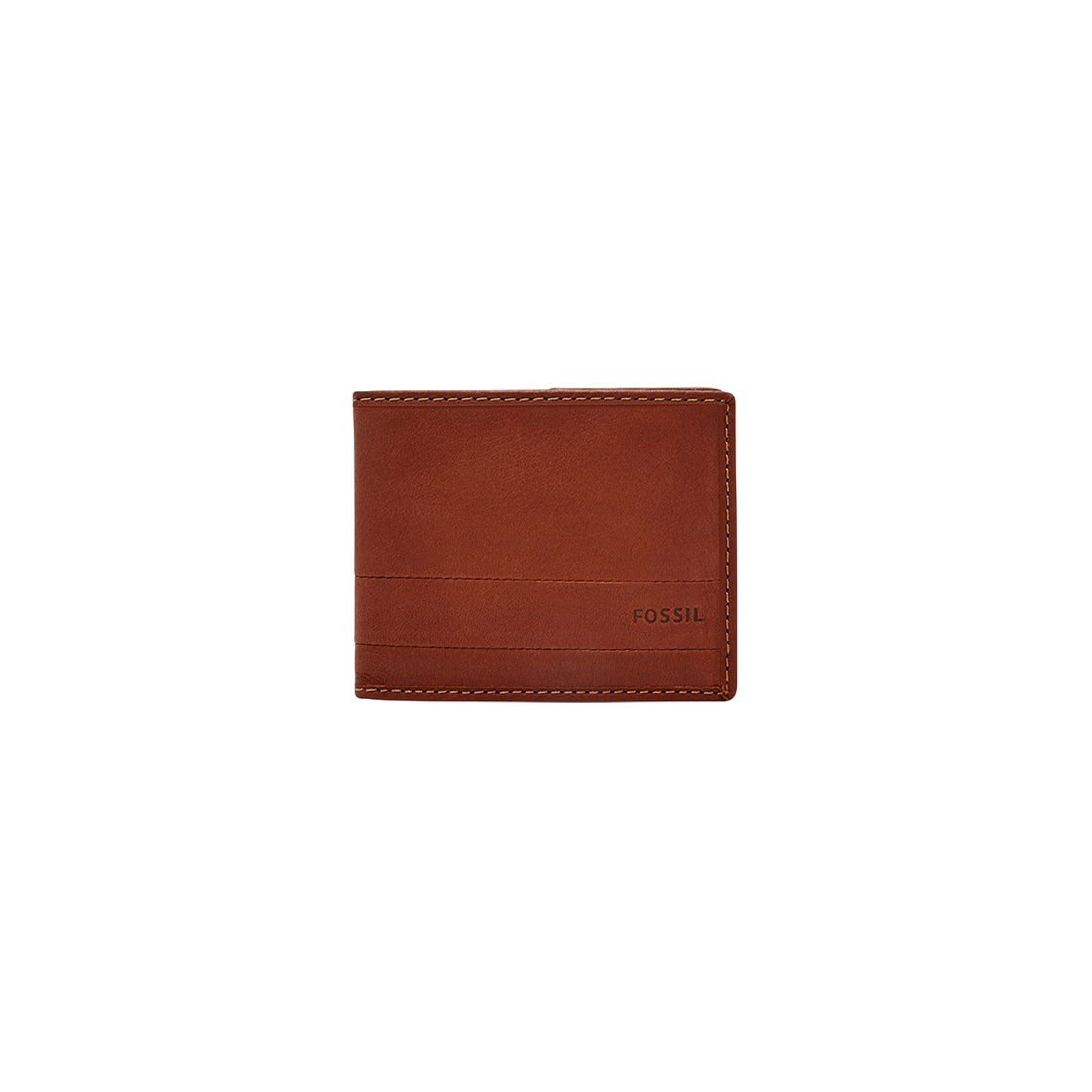 파슬 러프킨 반지갑 미디움 브라운(Fossil Lufkin Bifold Medium Brown)