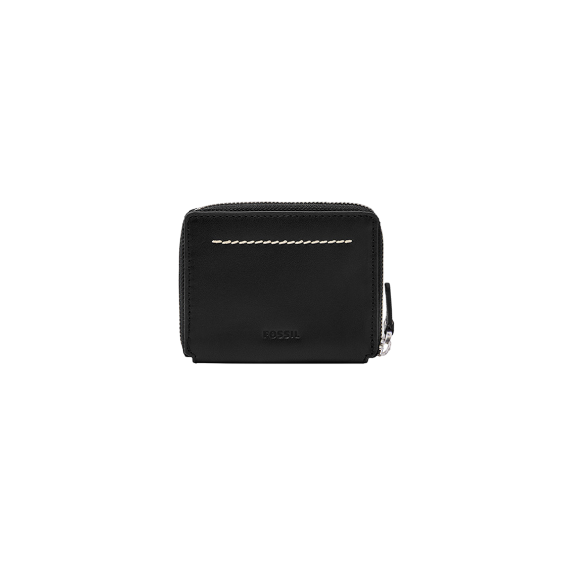 파슬 웨스트오버 집 카드 케이스 블랙(Fossil Westover Zip Card Case Black)