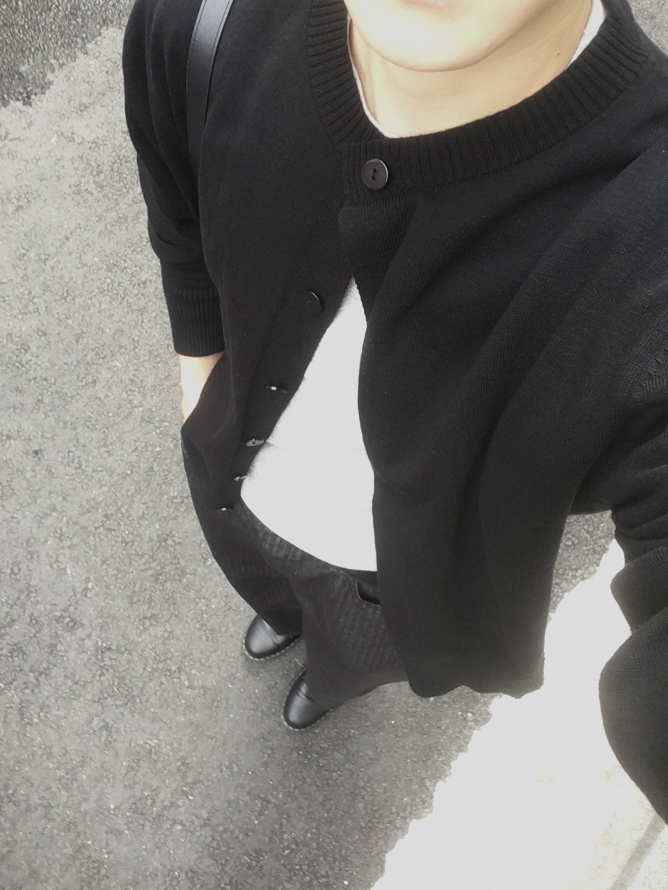 Dr. Martens 1461 Smooth Black 착용 스타일 - 2