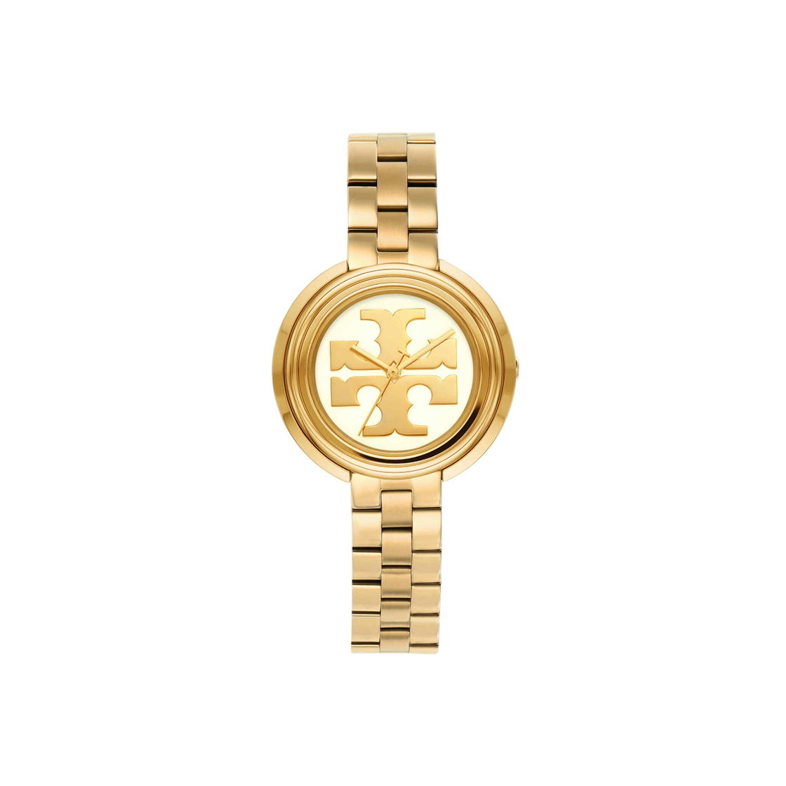 (W) 토리버치 밀러 스테인리스 스틸 시계 골드((W) Tory Burch Miller Stainless Steel Watch Gold)