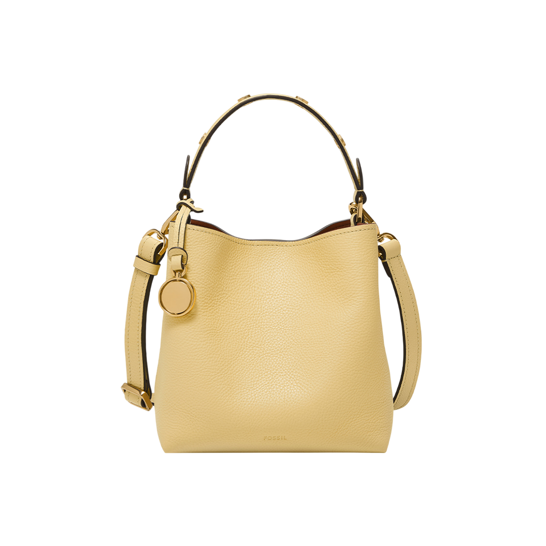 ZB11002746 Fossil Jessie Leather Small Bucket Crossbody Bag Daze