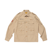 Human Made Cameraman Shirt Beige