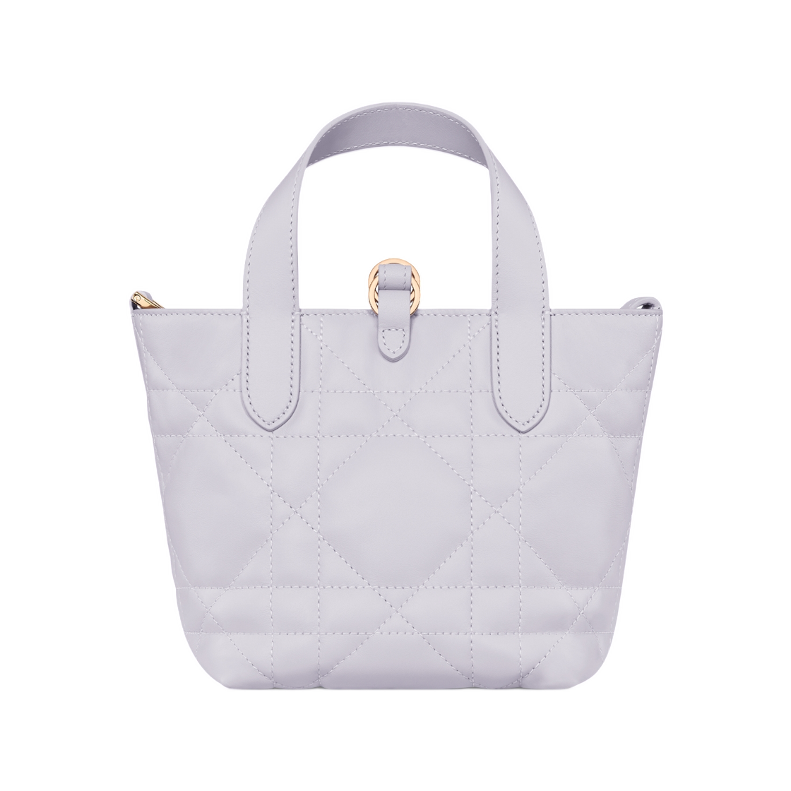 디올 뚜주흐 버티컬 나노 토트백 매크로까나쥬 카프스킨 라일락(Dior Toujours Vertical Nano Tote Bag In Macrocannage Calfskin Lilac) - 3
