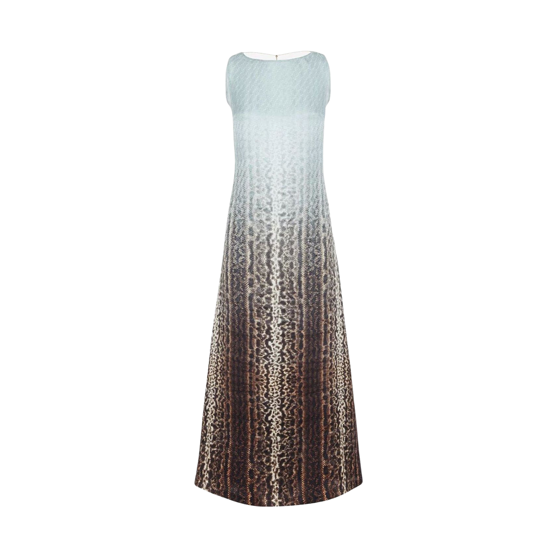 (W) 펜디 애니멀 프린트 드레스 라이트 블루((W) Fendi Animal Print Dress Light Blue)