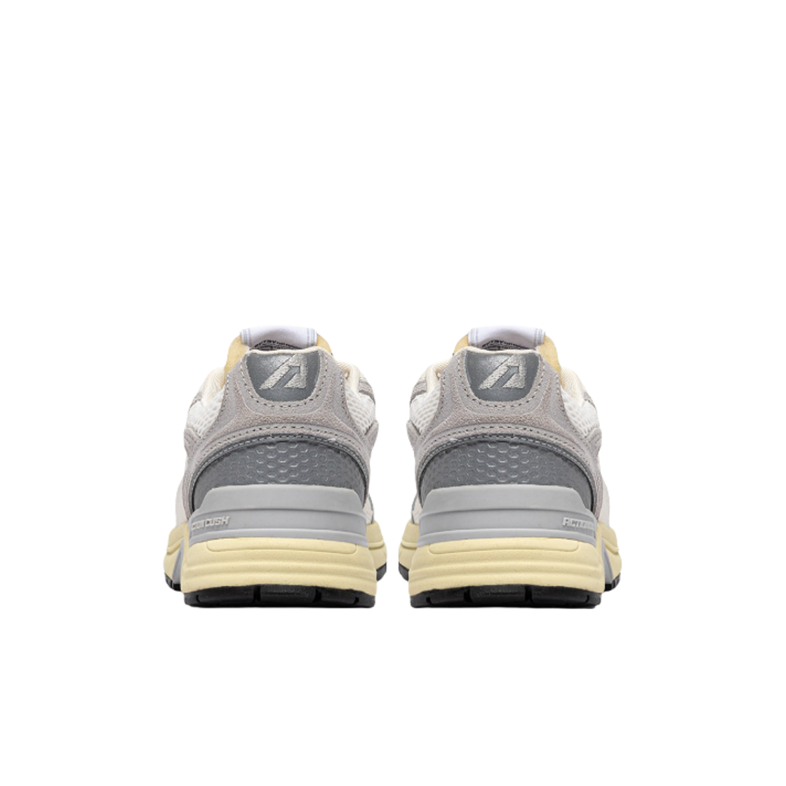 오트리 메쉬 스웨이드 하이퍼웨이 스니커즈 화이트 그레이(Autry Hyperway Sneakers in Mesh Suede White Grey) - 3