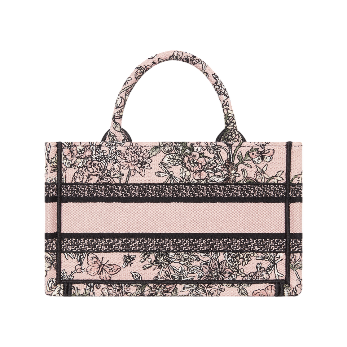 디올 럭키 디올 북 토트 미니 백 디올 플라워 캘린더 올오버 자수 핑크 멀티컬러(Dior Lucky Dior Book Tote Mini Bag In Dior Flowers Calendar Allover Embroidery Pink Multicolor) - 3