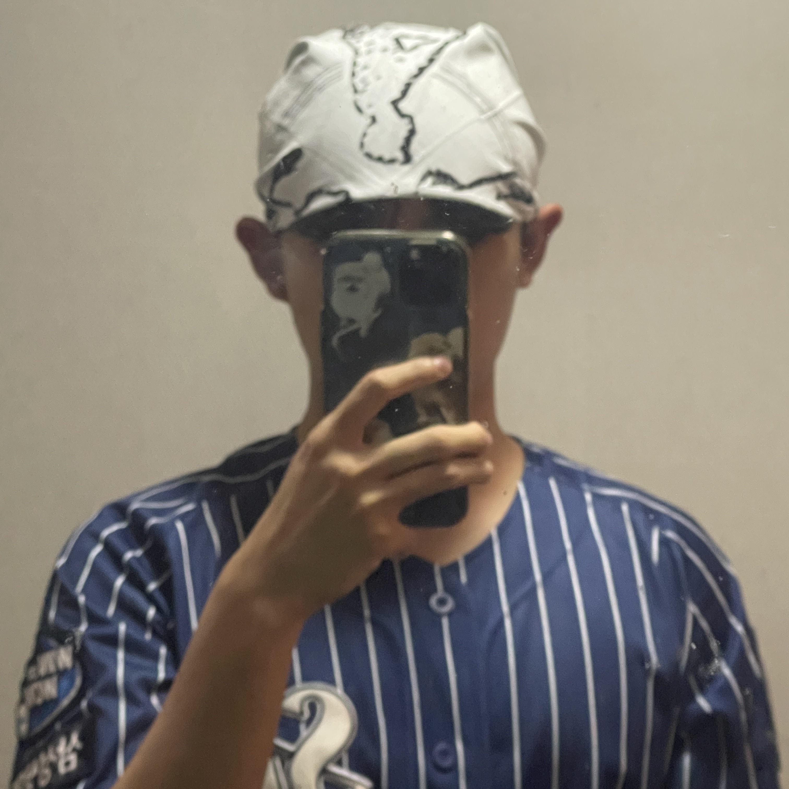 Samsung Lions 2024 Professional Sunday Uniform Blue (Non Marking Ver.), A.P.C. Daniela Shopping Bag Indigo 착용 스타일 - 2