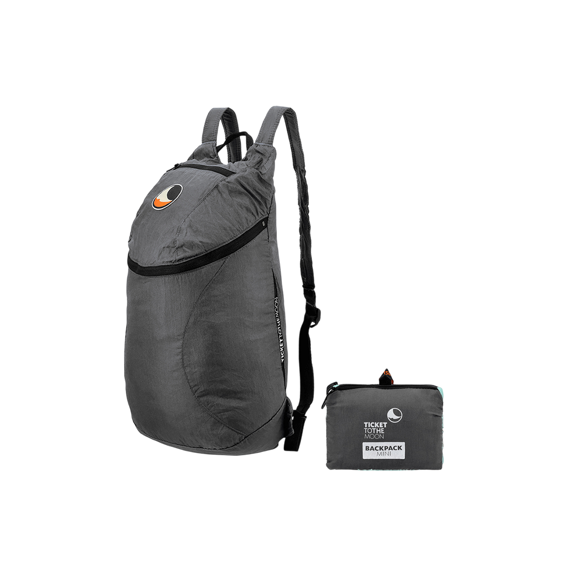 티켓투더문 미니 백팩 15L 다크그레이(Ticket to the Moon Mini Backpack Dark Grey (15L))