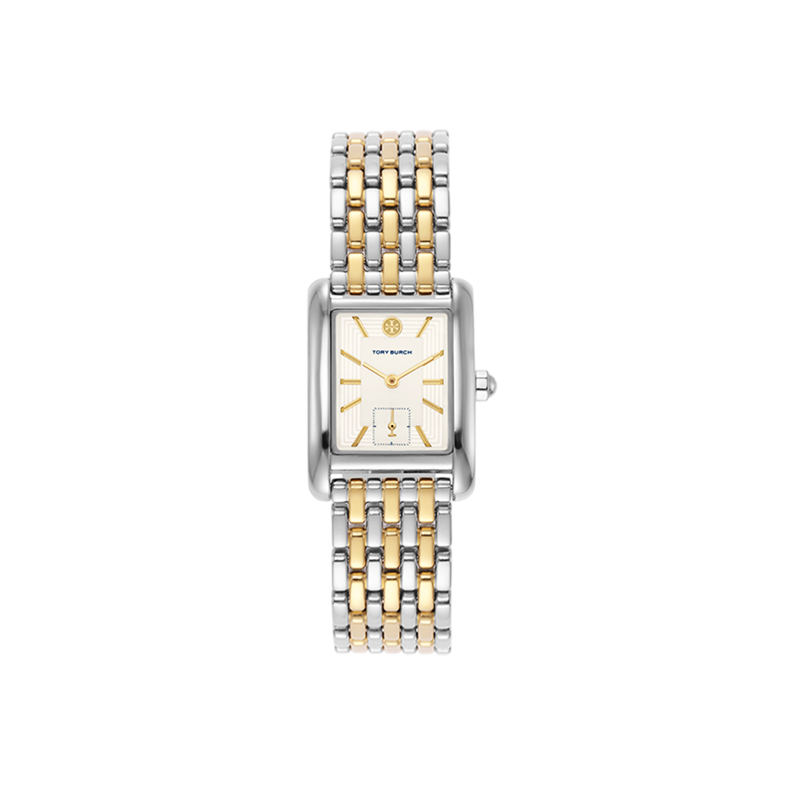 (W) 토리버치 엘리노어 스테인리스 스틸 시계 투톤((W) Tory Burch Eleanor Stainless Steel Watch Two-Tone)
