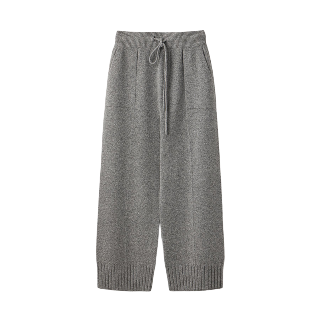 UM253APT02GR Super Fine Merino Wholegarment Pants_Heather Grey