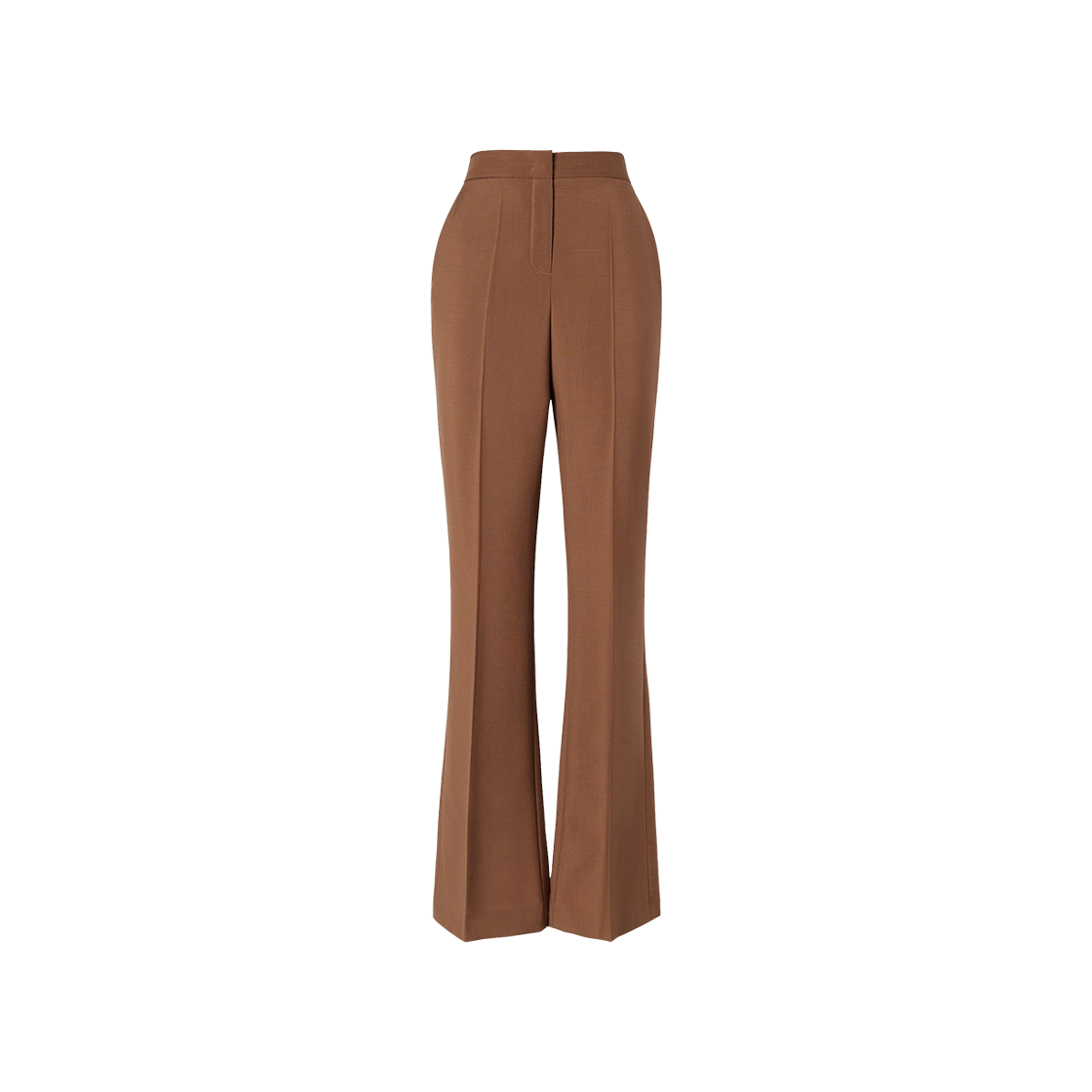 (W) 펜디 울 모헤어 트라우저 브라운((W) Fendi Wool Mohair Trousers Brown)
