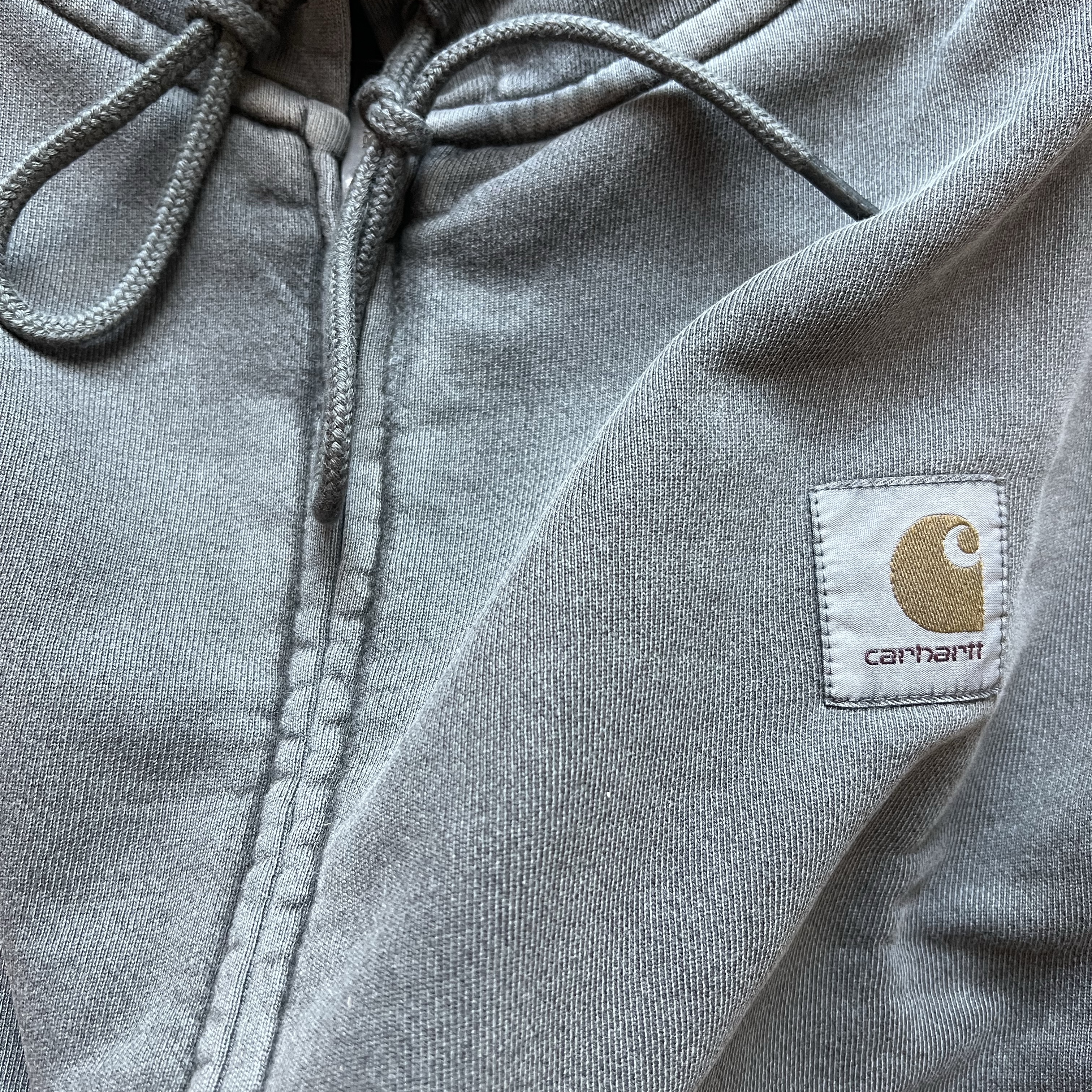 Carhartt WIP Hooded Nelson Jacket Graphite Garment Dyed 착용 스타일