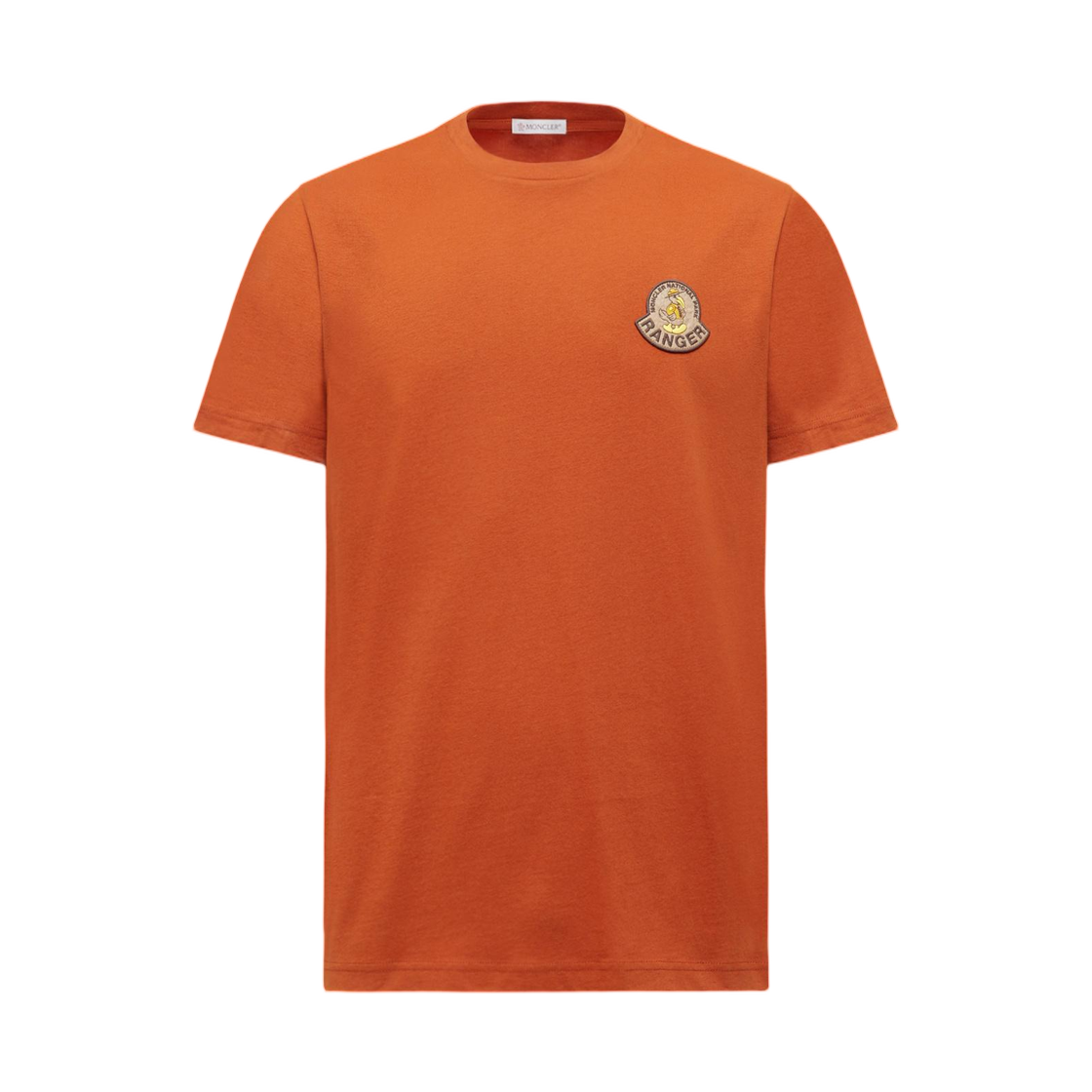 몽클레르 몬 덕 로고 코튼 티셔츠 오렌지 - 25FW(Moncler Mon Duck Logo Cotton T-Shirt Orange - 25FW) - 1