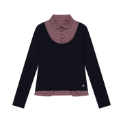 COYSEIO Reversible Collar Longsleeves Navy