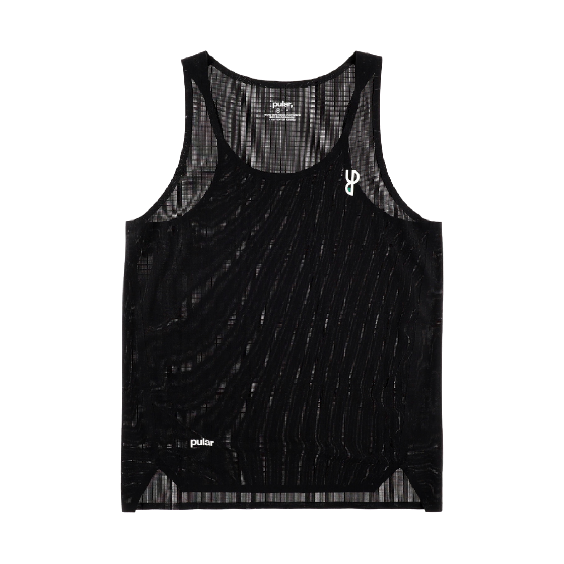풀라르 남성 레이스 싱글렛 블랙(pular Men Race Singlet Black)