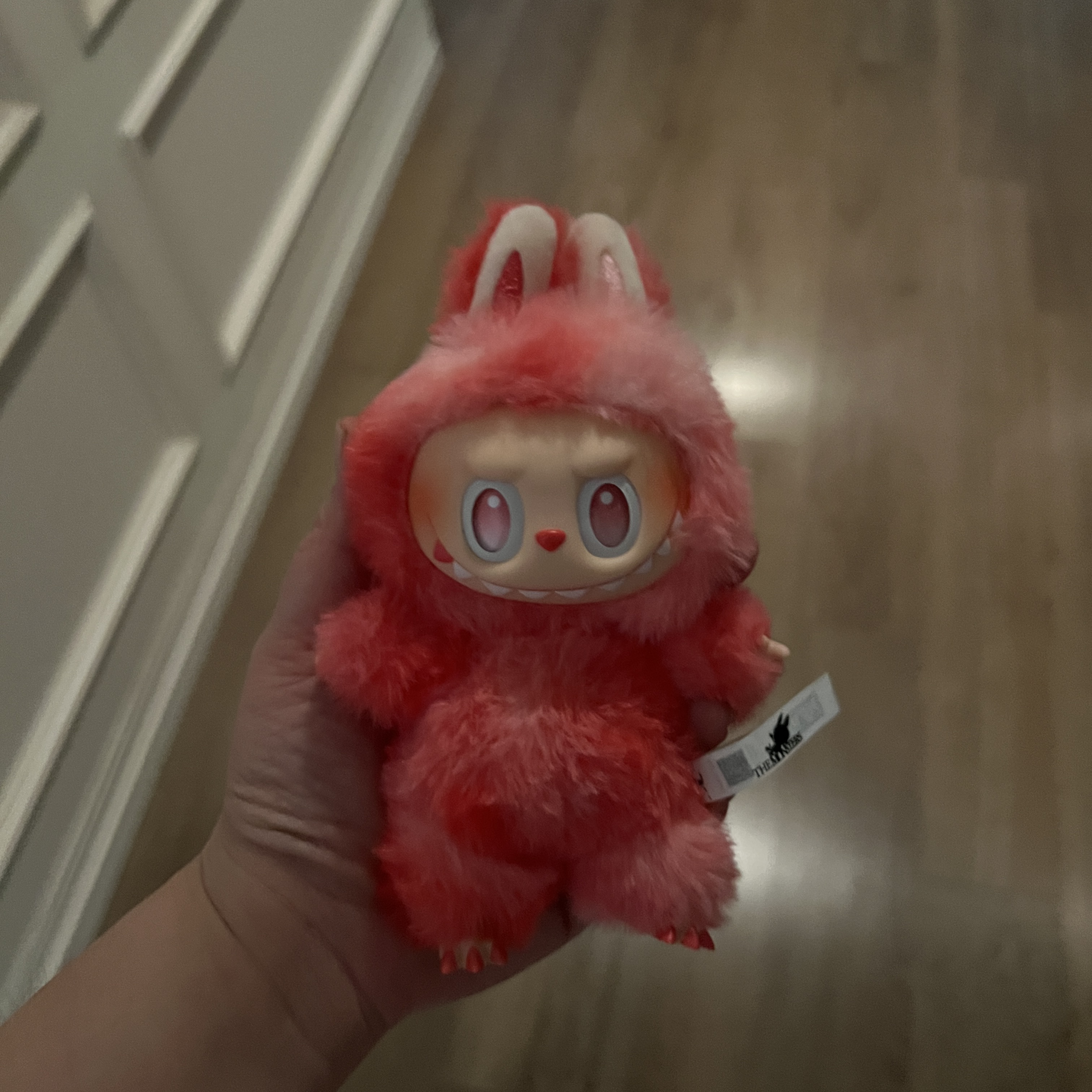 Pop Mart Labubu The Monsters Highlight Series Love Keyring (Opened Case) 착용 스타일
