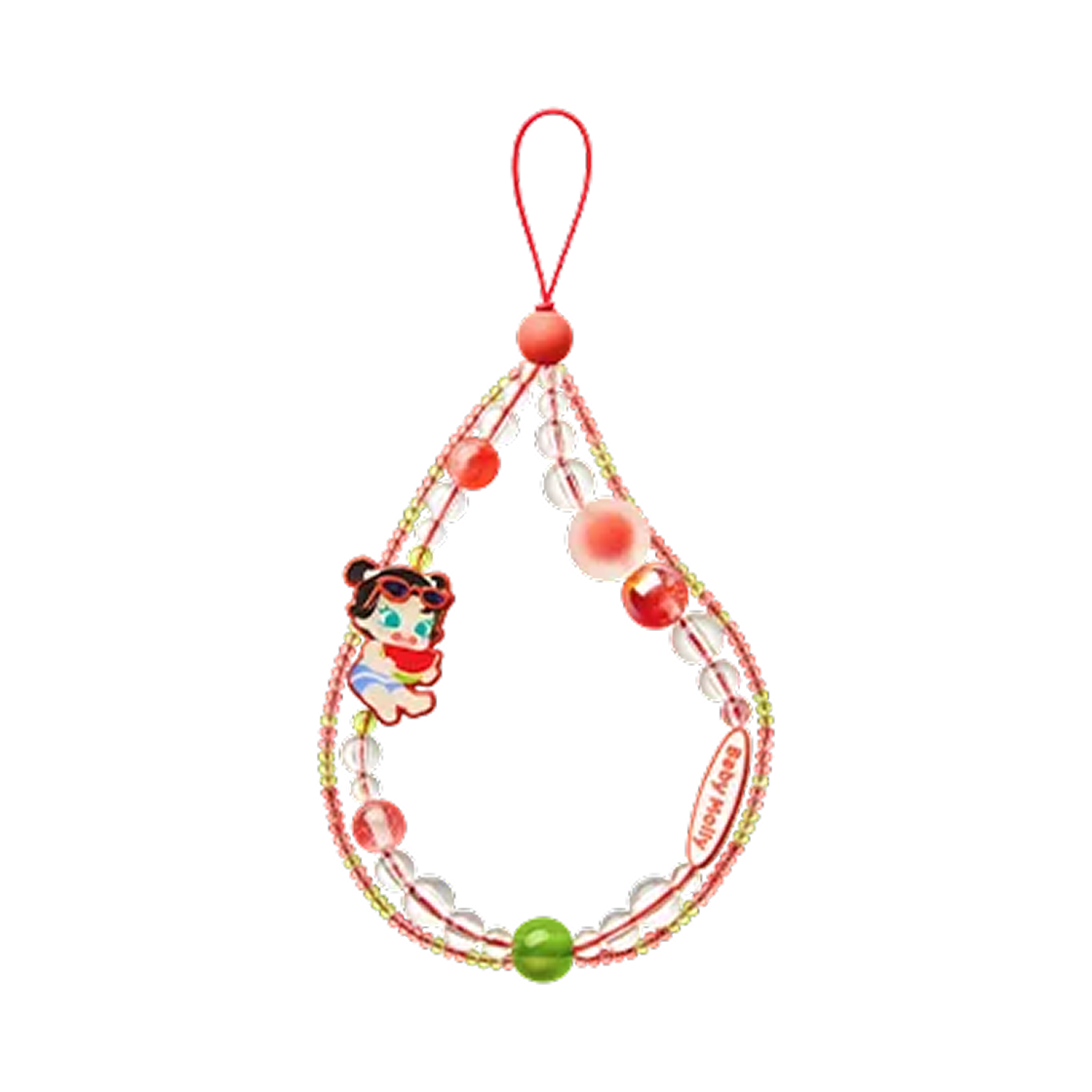 팝마트 베이비 몰리 달콤한 과일향 시리즈 폰 참 멜론 메가 먼치 (개봉 박스)(Pop Mart Baby Molly Fruity Aroma Series Phone Charm Melon Mega-Much (Opened Case)) - 1