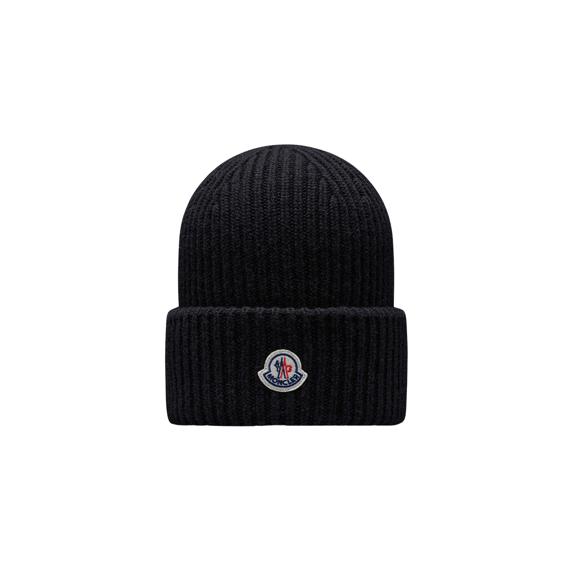 몽클레르 울 캐시미어 비니 블랙 - 25FW(Moncler Wool Cashmere Beanie Black - 25FW) - 1