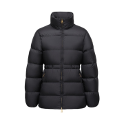 (W) Moncler Brossette Short Down Jacket Black - 25FW