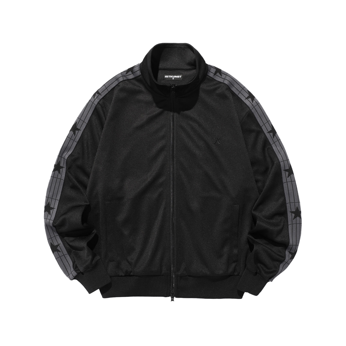 IK2FSMJ203ABK ISTKUNST IK Track Jersey Jacket Black