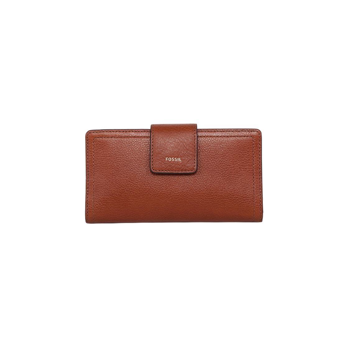 파슬 로건 RFID 탭 클러치 브라운(Fossil Logan RFID Tab Clutch Brown)