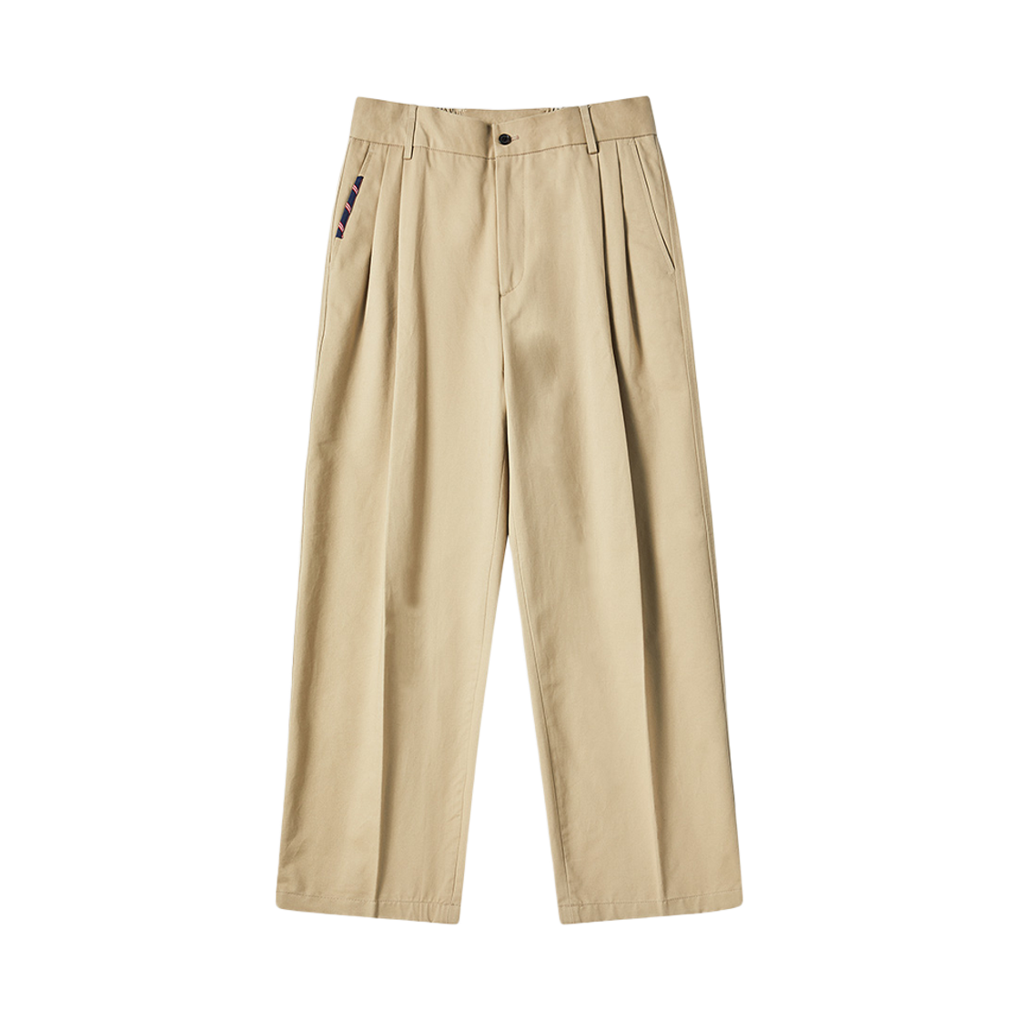 NV25FAPT01BE N ARCHIVE New Prep Detail Chino Pants Beige