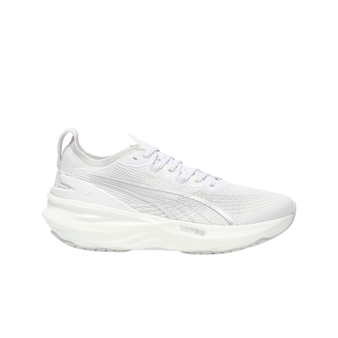 푸마 포에버런 나이트로 2 와이드 화이트 실버(Puma Foreverrun Nitro 2 Wide White Silver)