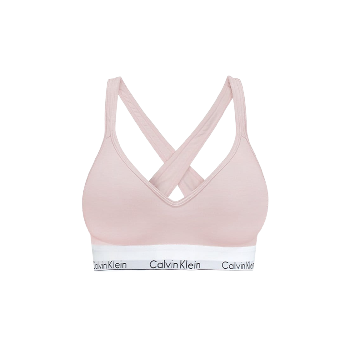 (W) 캘빈 클라인 모던 코튼 라이프 브라렛 핑크((W) Calvin Klein Modern Cotton Life Bralette Pink) - 1