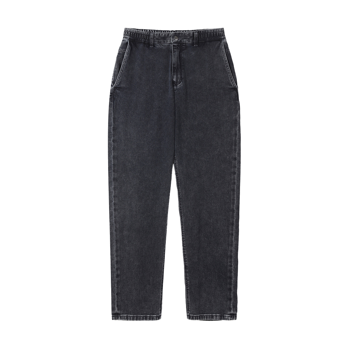 SAPDW25031BKX SERIES Daimaru Black Washing Relaxed Denim Pants Black