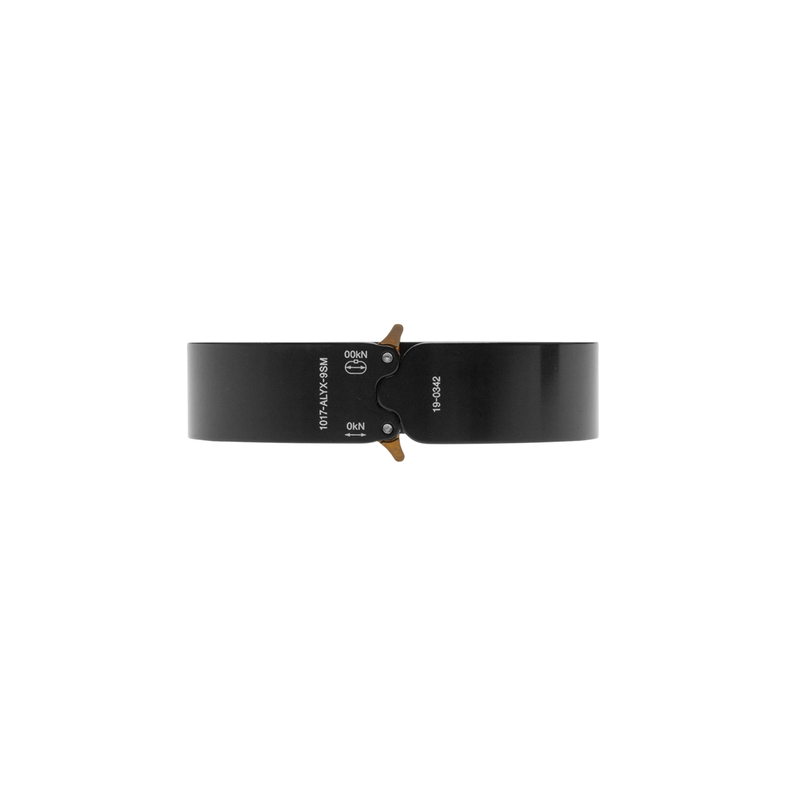1017 알릭스 9SM 트랙 버클 브레이슬릿 블랙(1017 Alyx 9SM Track Buckle Bracelet Black)