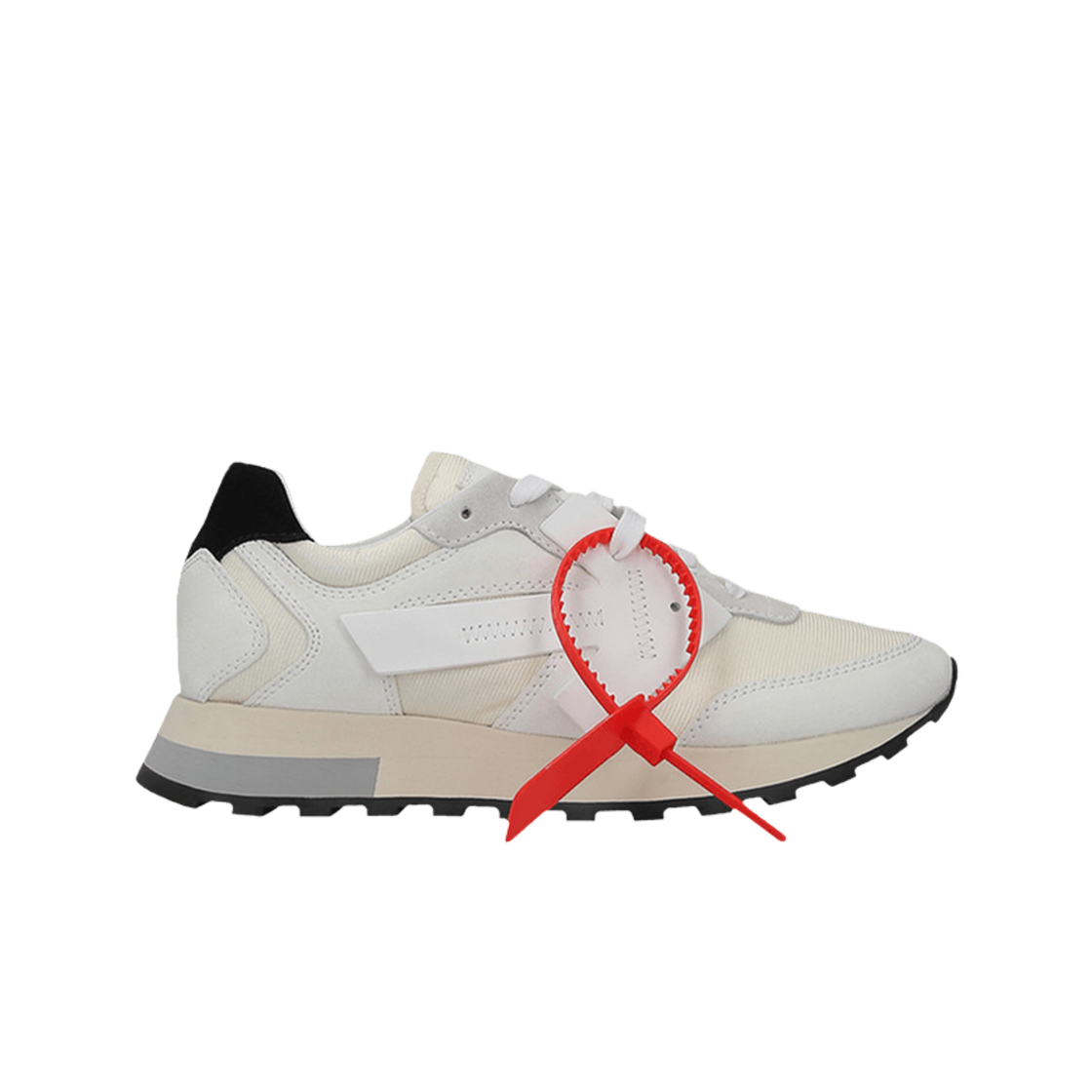 (W) 오프화이트 로고 로우탑 스니커즈 화이트((W) Off-White Logo Low-Top Sneakers White)